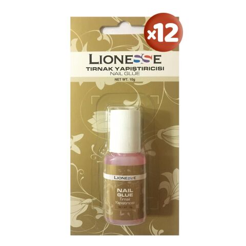 Tarko Lionesse Tırnak Yapıştırıcısı Pembe x 12
