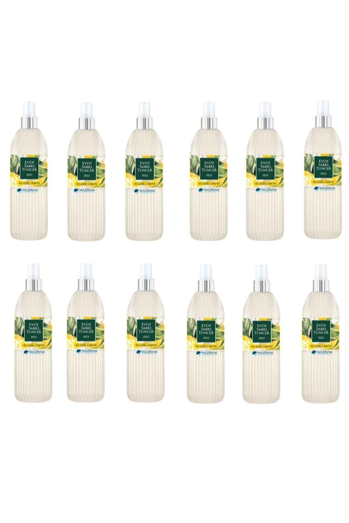 Eyüp Sabri Tuncer Klasik Limon 150 ml Sprey Kolonya x 12