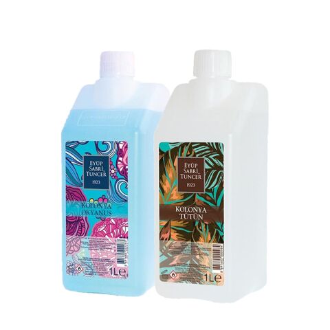 Eyüp Sabri Tuncer Tütün ve Okyanus Kolonyası Yedek Şişe 1 Litre