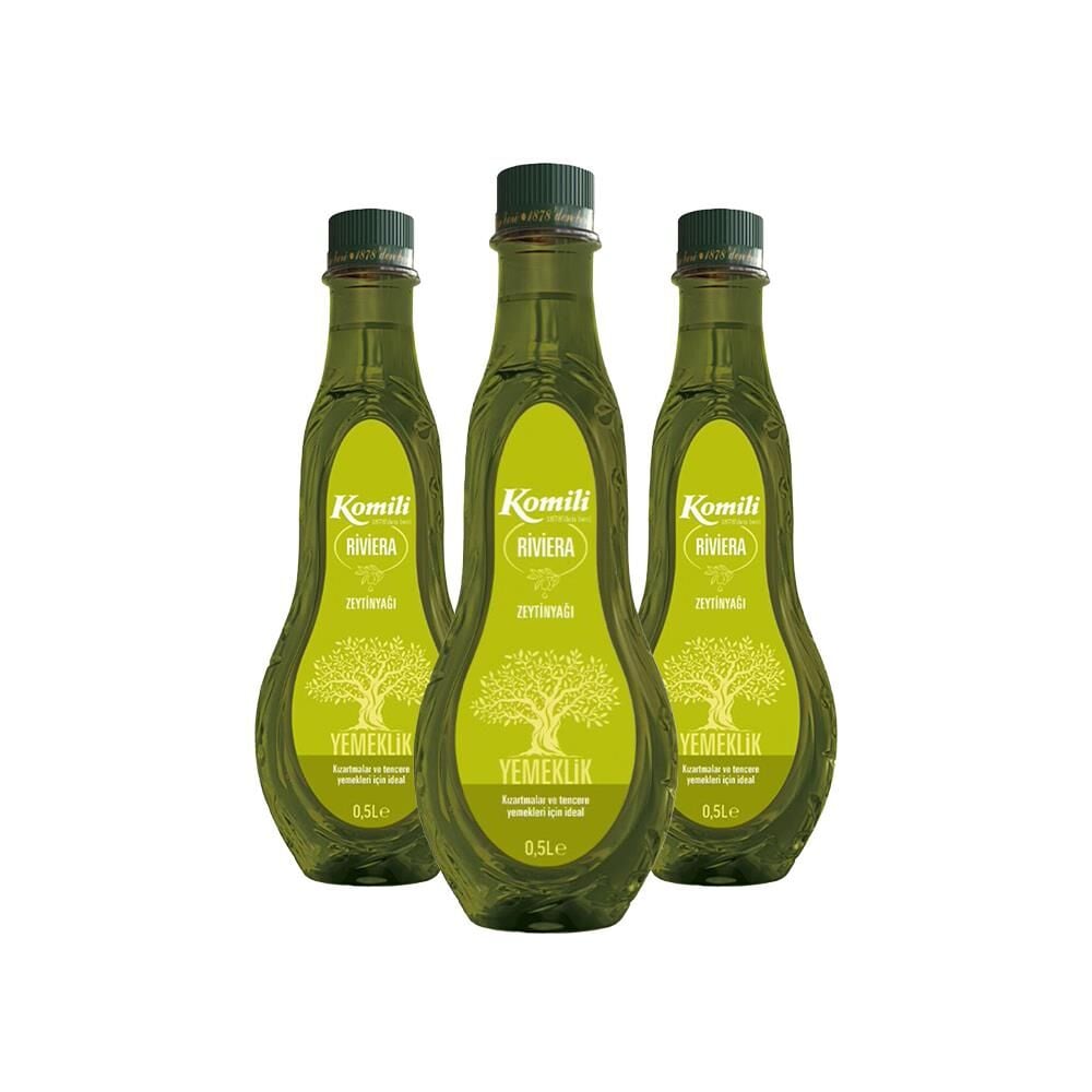 Komili Riviera Zeytinyağı 500 ml x 3