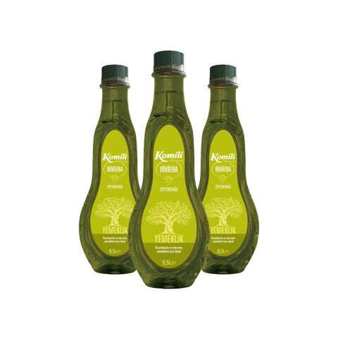 Komili Riviera Zeytinyağı 500 ml x 3