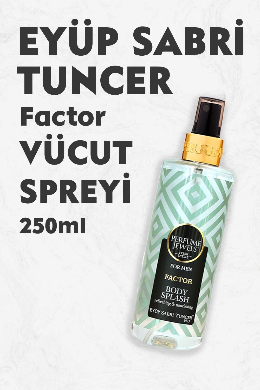 Eyüp Sabri Tuncer Body Splash Factor 250 ML
