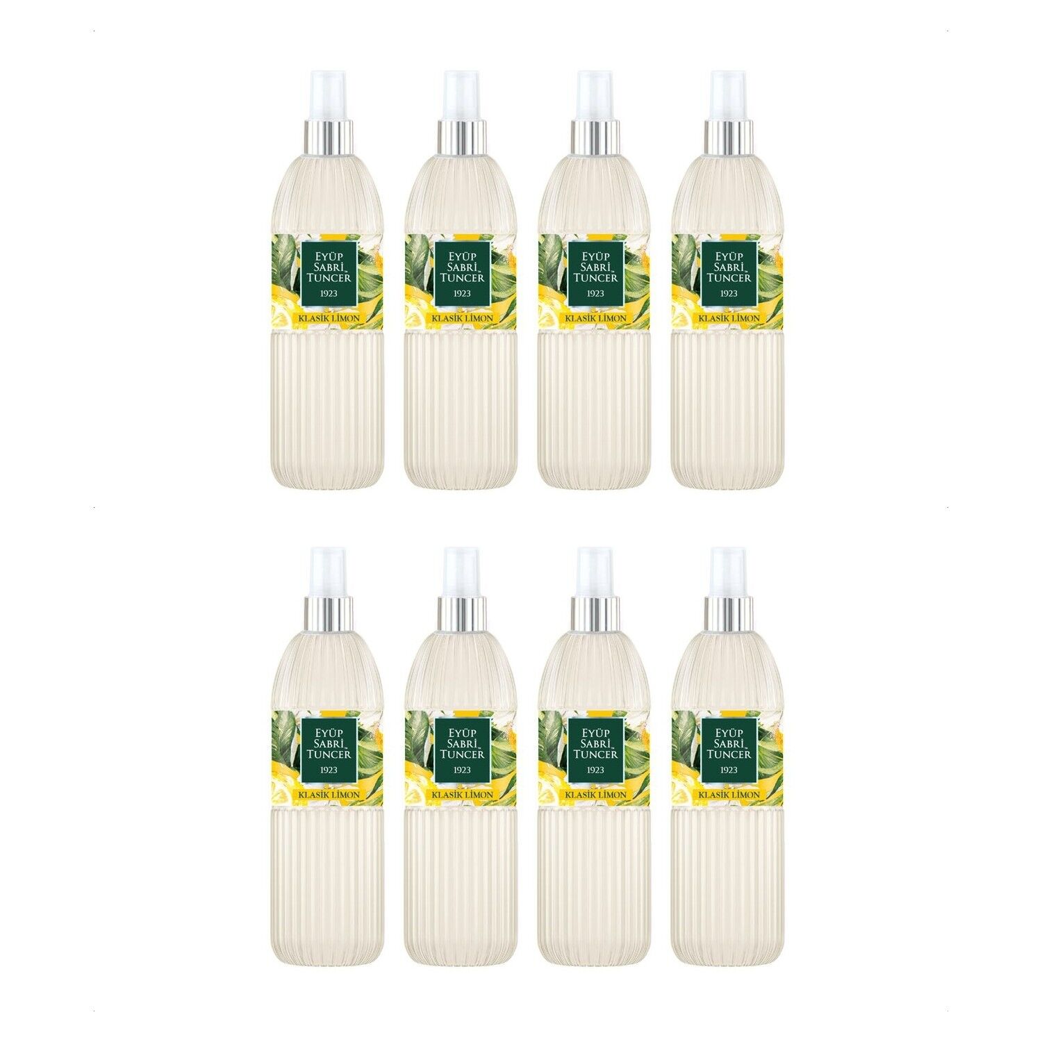 Eyüp Sabri Tuncer Klasik Limon 150 ml Sprey Kolonya x 8