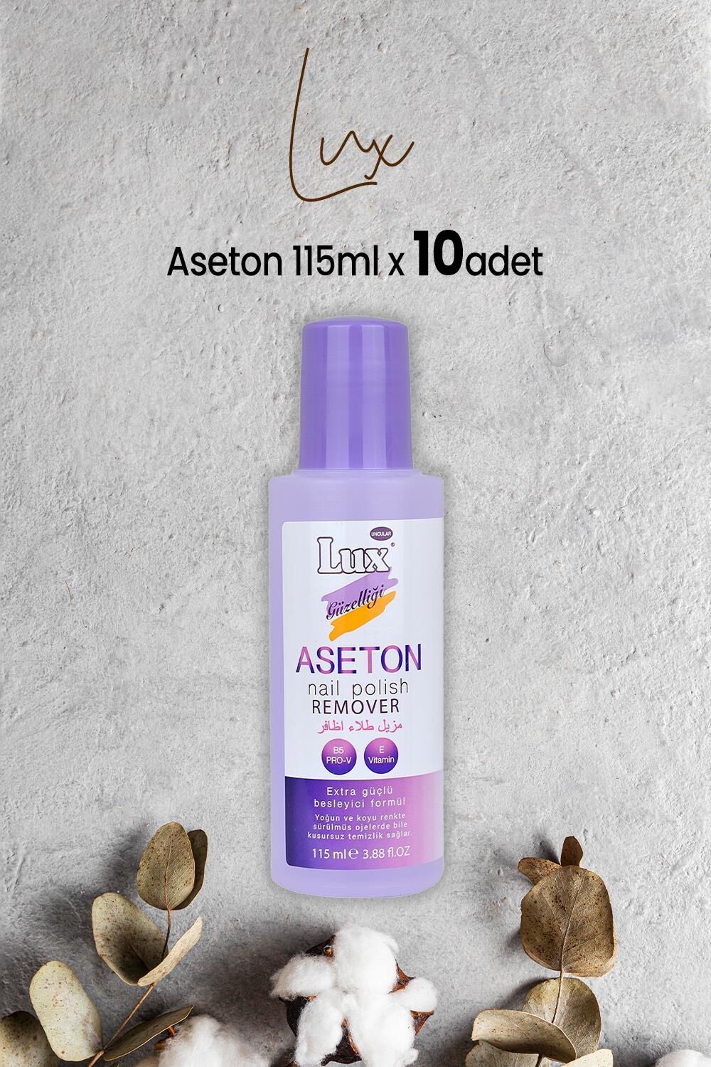 Lux Aseton 115 ml x 10 Adet