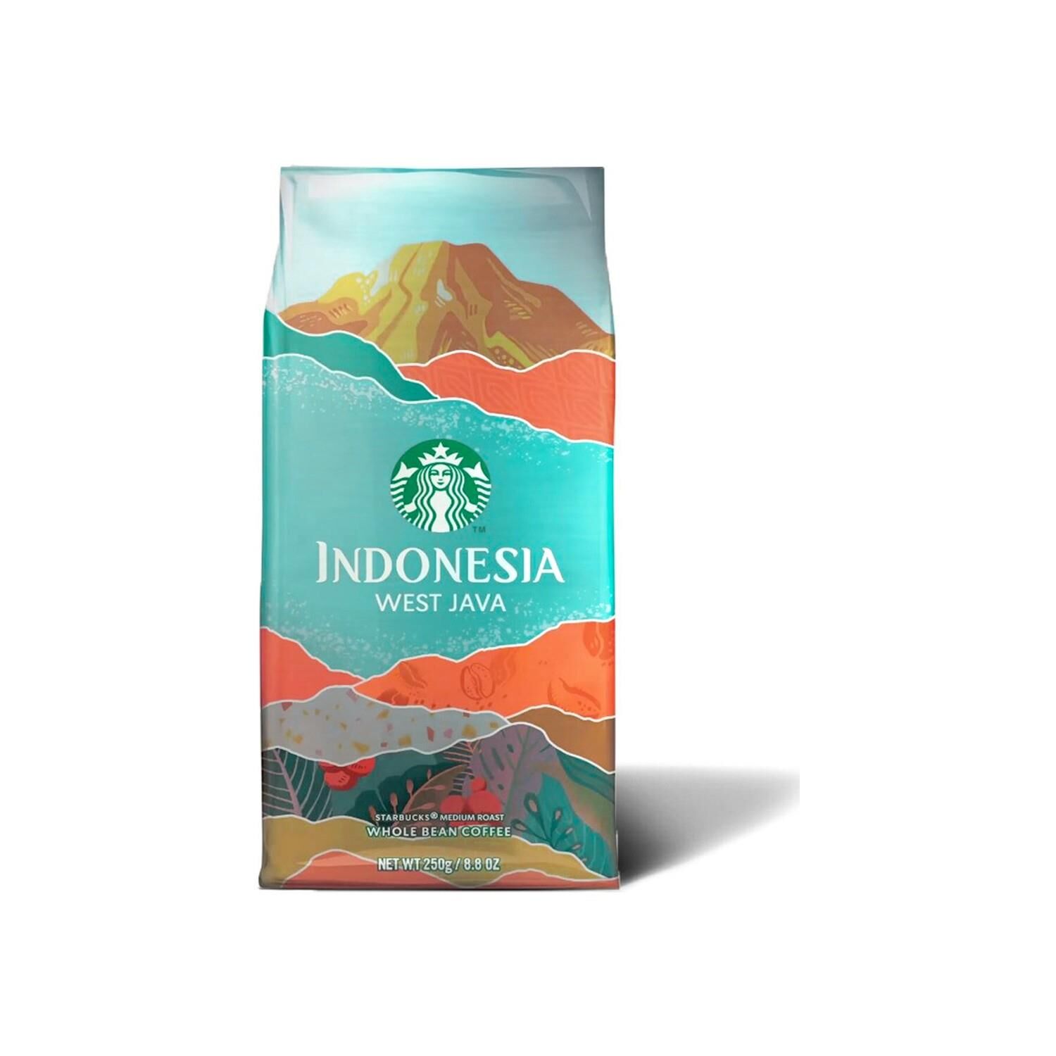 Starbucks Endonezya Batı Java Çekirdek Kahve 250 gr