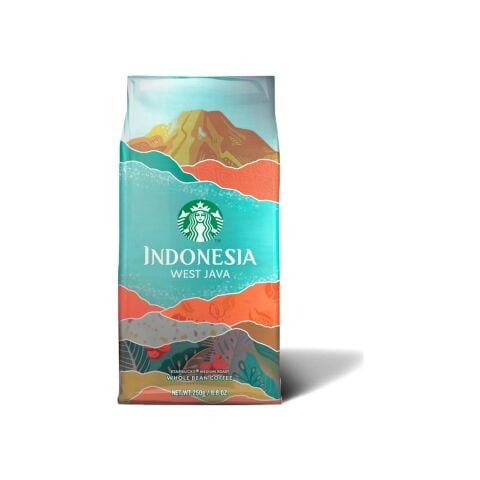 Starbucks Endonezya Batı Java Çekirdek Kahve 250 gr