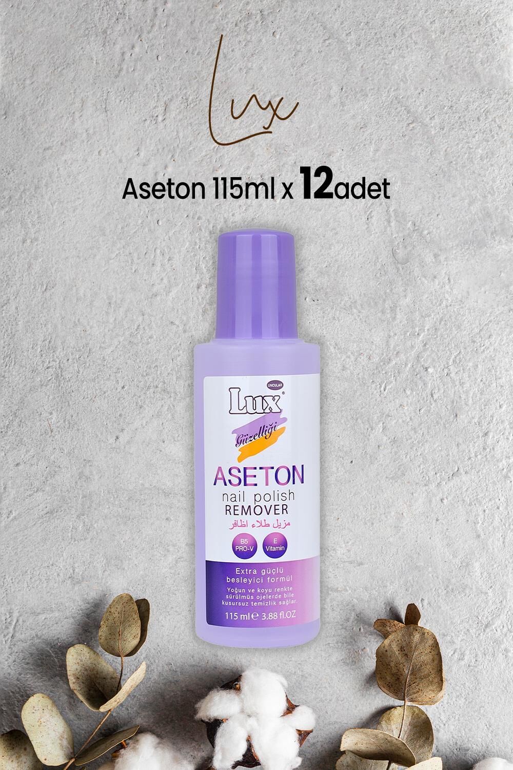 Lux Aseton 115 ml x 12 Adet