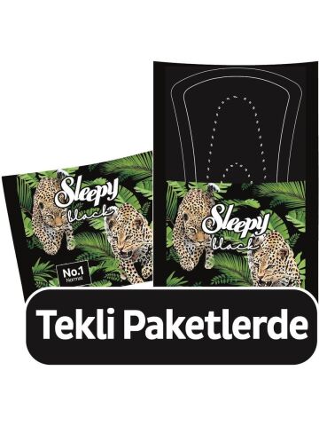Sleepy Black 7 AL 6 ÖDE 32'li Uzun Günlük Ped ve ROSIE