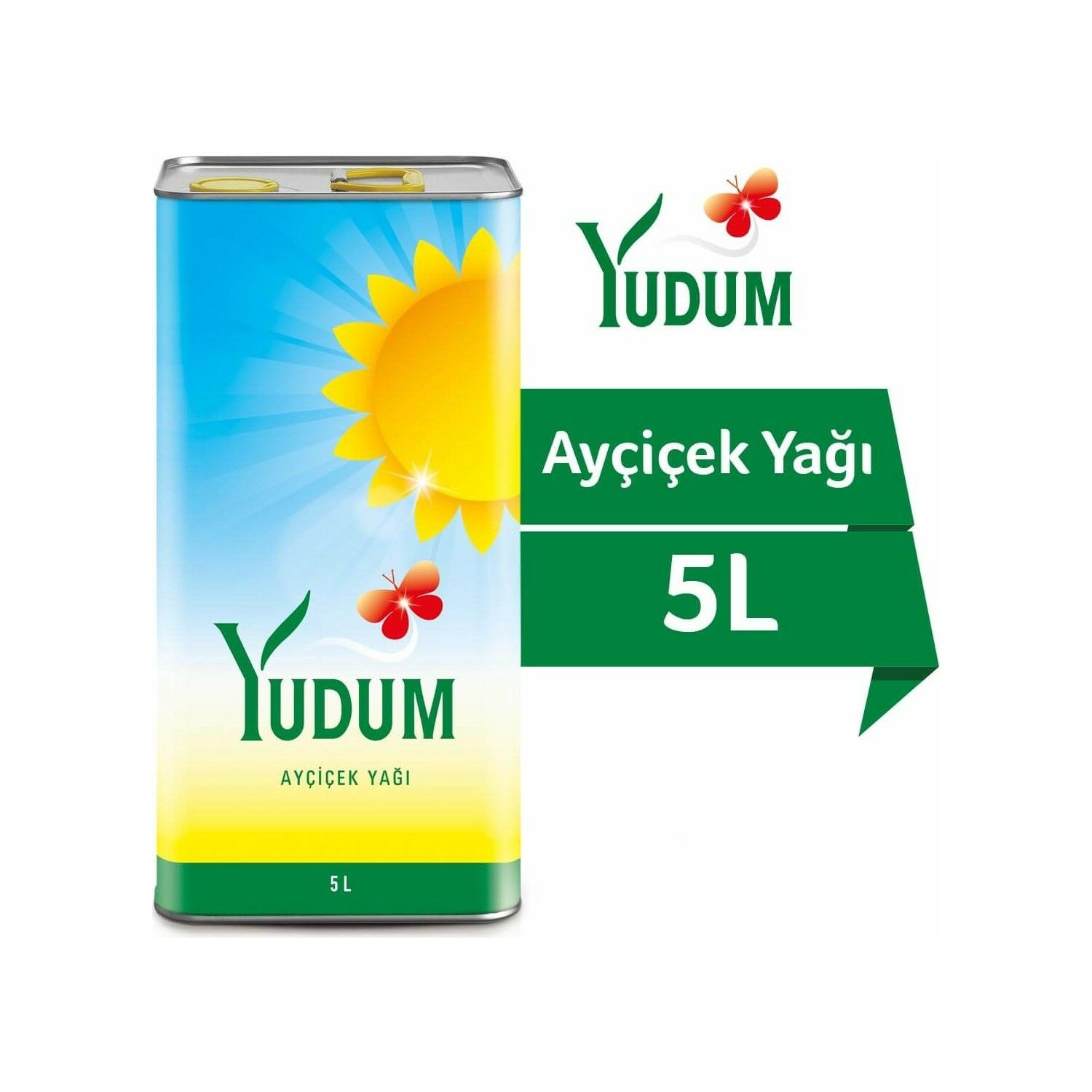 Yudum Ayçiçek Yağı 5 L