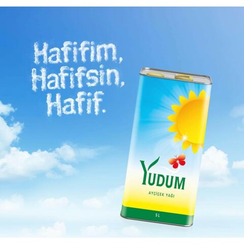 Yudum Ayçiçek Yağı 5 L