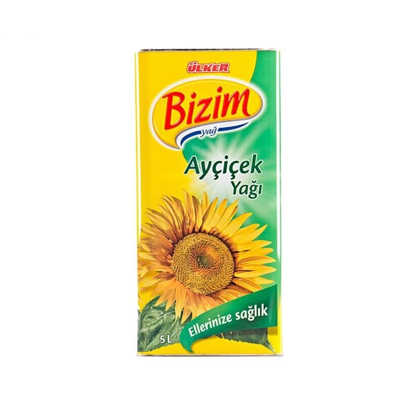 Teneke Ayçiçek Yağı 5 lt