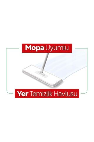 Sleepy Easy Clean Çamaşır Suyu Katkılı Mopa Uyumlu Yer Temizlik Havlusu 3x50 (150 YAPRAK)