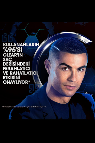 Clear Men Cool Sport Menthol Şampuan 350 ml ve ROSIE