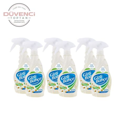 Eyüp Sabri Tuncer Gizli Bahçe Oda Kokusu Bahar Tazeliği 500 ml x 6 Adet