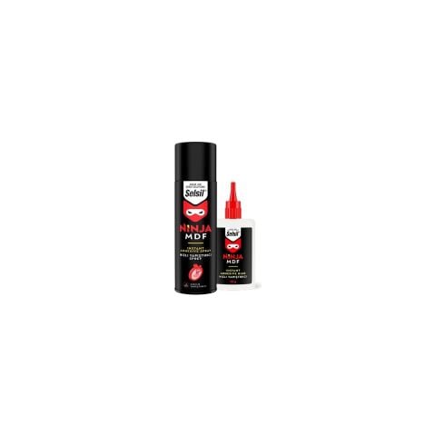 Selsil Ninja Hızlı Yapıştırıcı 400 ml + 100 Gr Yapıştırıcı ve Aktivatör Set