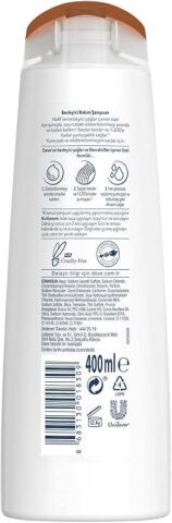 Saç Bakım Şampuanı Besleyici Bakım Kuru Saçlar Için 400 Ml X3