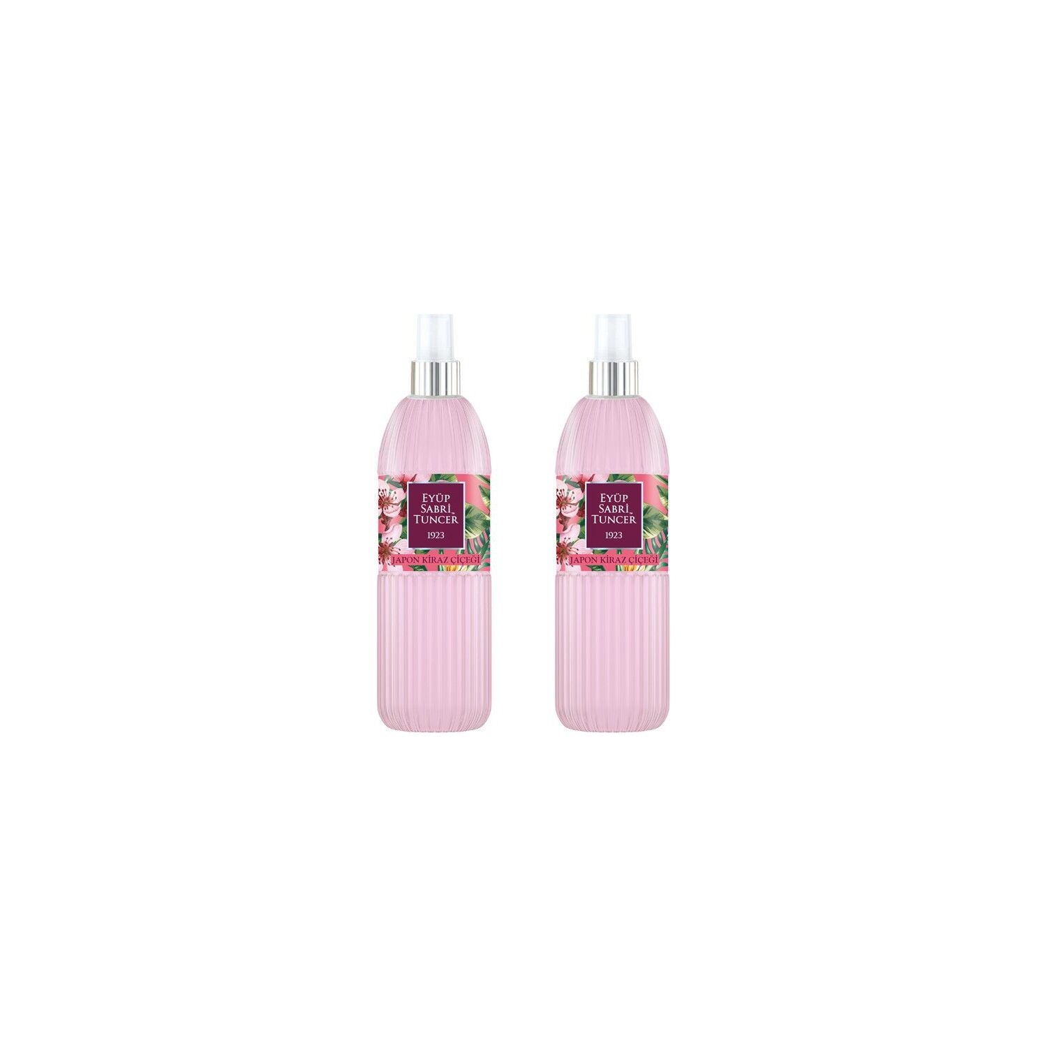 Eyüp Sabri Tuncer  Japon Kiraz Çiçeği Kolonyası 150 ML Silindir Pet Şişe Sprey x 2 Adet