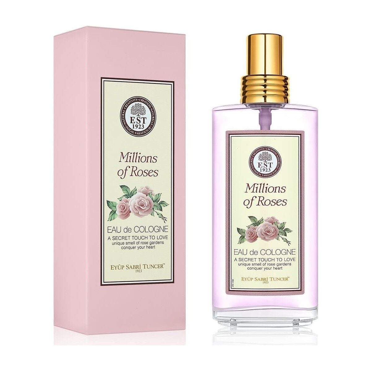Millions Of Roses 150 ml Eau De Cologne - Cam Şişe