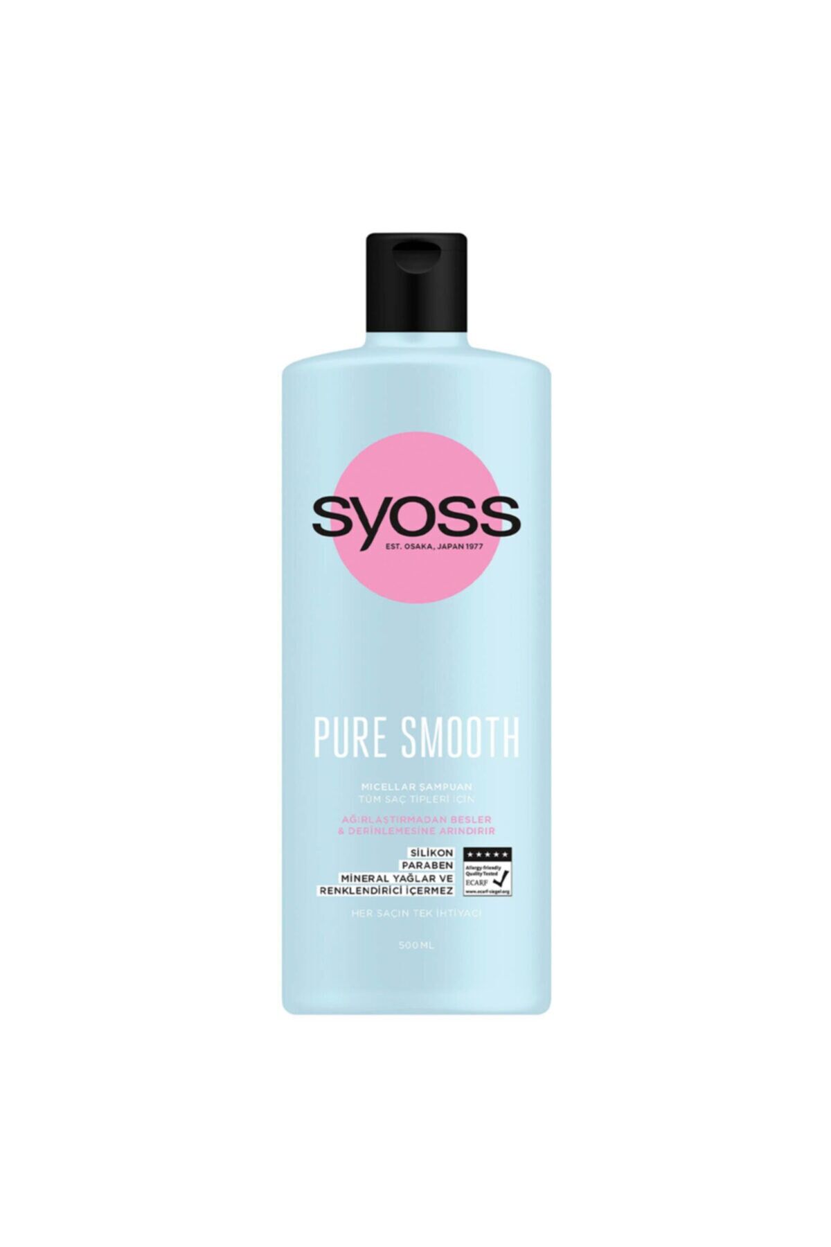 Syoss Pure Smooth Şampuan 500 ml