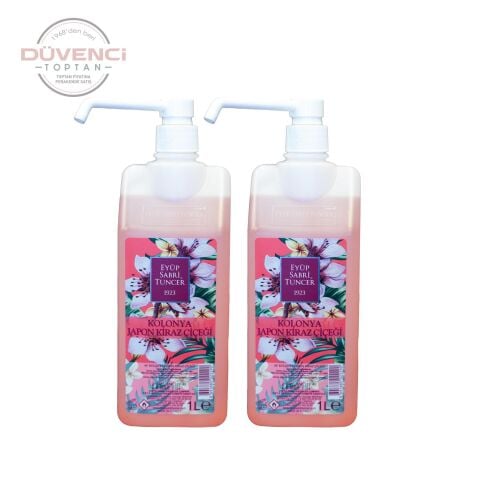 Eyüp Sabri Tuncer Japon Kiraz Çiçeği Kolonyası Sprey Şişe 1 lt x 2