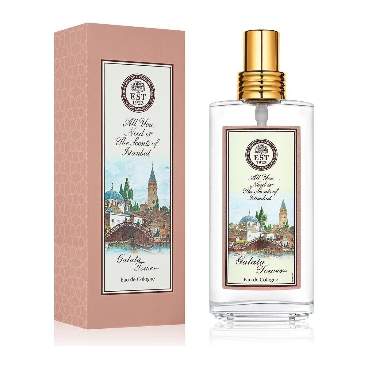 Galata Tower 150 ml Eau De Cologne - Cam Şişe