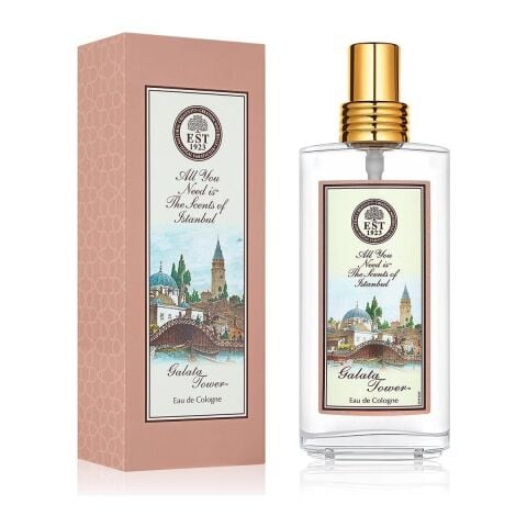 Galata Tower 150 ml Eau De Cologne - Cam Şişe