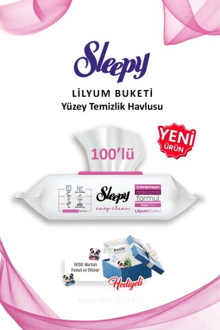Lilyum Buketi Sleepy Easy Clean 100'lü ve Rosie