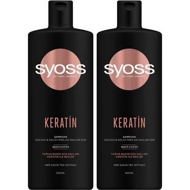 Syoss Şampuan Keratin Mükemmeliği 500 ML x 2 Adet