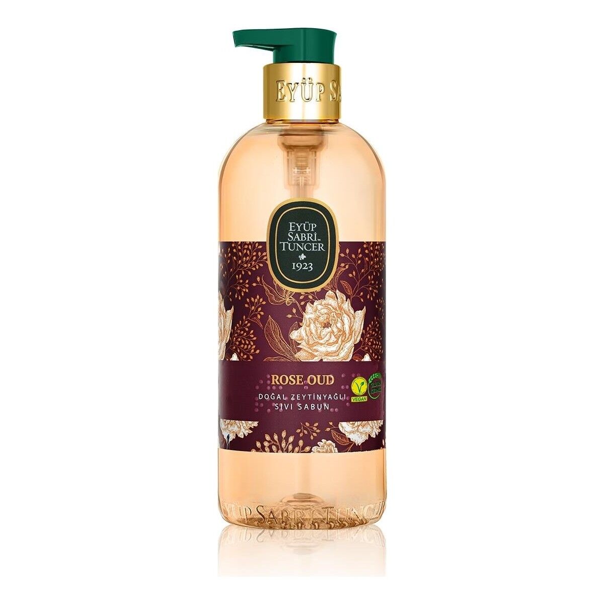 Eyüp Sabri Tuncer Rose Oud Doğal Zeytinyağlı Sıvı Sabun 500 Ml