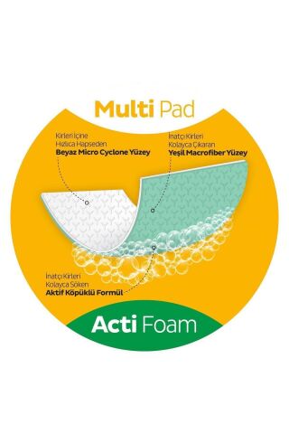 Sleepy Easy Clean Süper Yağ Çözücü&Kireç Sökücü Havlu Karma Paket 8X30 (240 Yaprak)