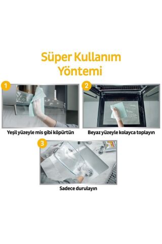 Sleepy Easy Clean Süper Yağ Çözücü&Kireç Sökücü Havlu Karma Paket 8X30 (240 Yaprak)
