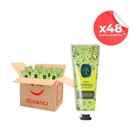 Eyüp Sabri Tuncer Doğal Zeytinyağlı El Ve Vücut Kremi 50 ML x 48