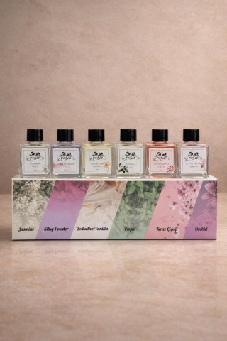 Rosie Masum Dokunuşlar – 6’lı Çubuklu Oda Kokusu Hediye Seti