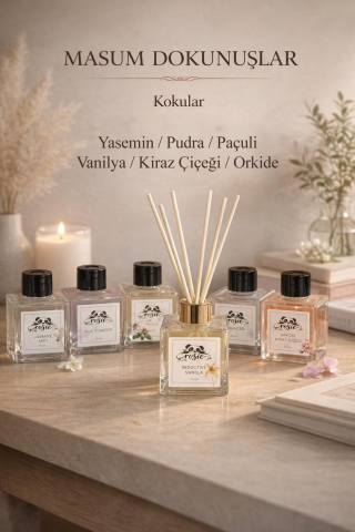 Rosie Masum Dokunuşlar – 6’lı Çubuklu Oda Kokusu Hediye Seti