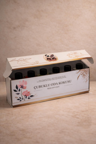 Rosie Masum Dokunuşlar – 6’lı Çubuklu Oda Kokusu Hediye Seti