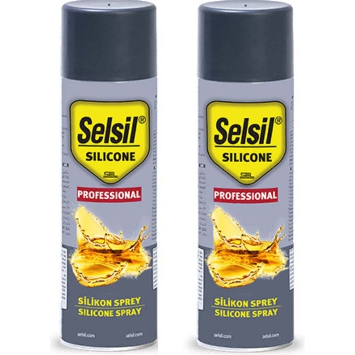Selsil Silikon Sprey 500 ml x 2 Adet
