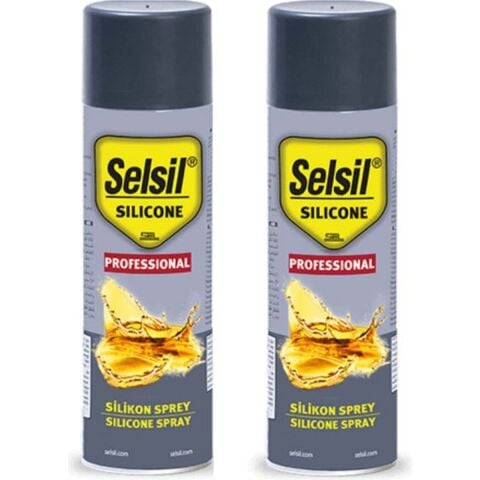 Selsil Silikon Sprey 500 ml x 2 Adet