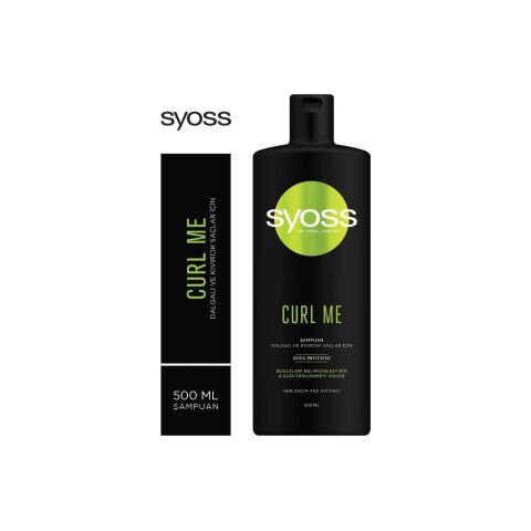 Syoss Curl Me Şampuan 500 ml x 3 Adet