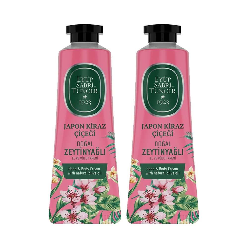 Eyüp Sabri Tuncer El ve Vücut Kremi Japon Kiraz Çiçeği 50 ml x 2