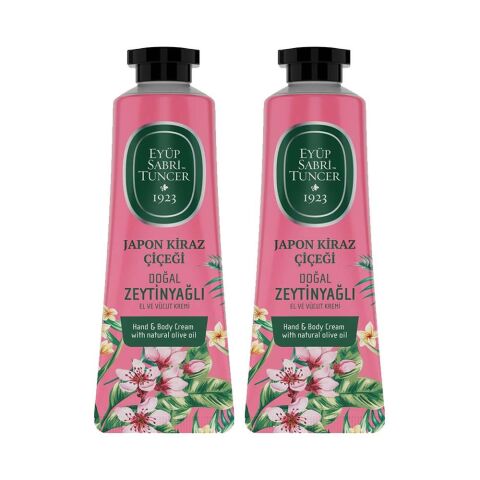 Eyüp Sabri Tuncer El ve Vücut Kremi Japon Kiraz Çiçeği 50 ml x 2