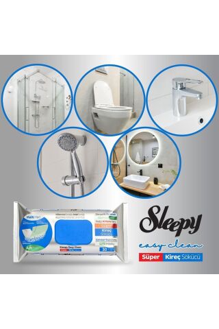 Sleepy Easy Clean Süper Kireç Sökücü Havlu 2X30 (60 Yaprak)