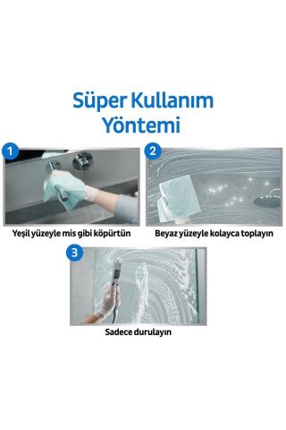 Sleepy Easy Clean Süper Kireç Sökücü Havlu 2X30 (60 Yaprak)
