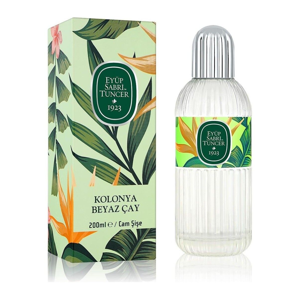 Beyaz Çay Kolonyası 200 ml - Cam Şişe