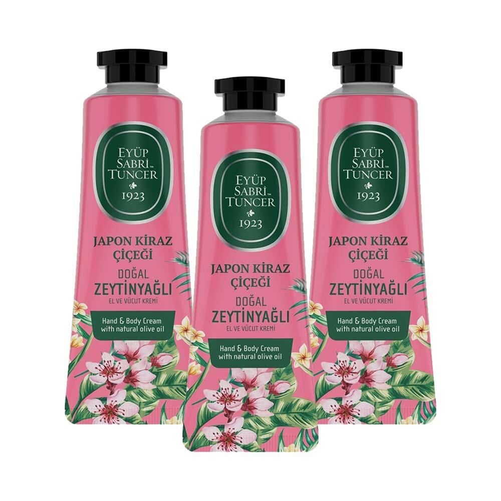 Eyüp Sabri Tuncer El ve Vücut Kremi Japon Kiraz Çiçeği 50 ml x 3