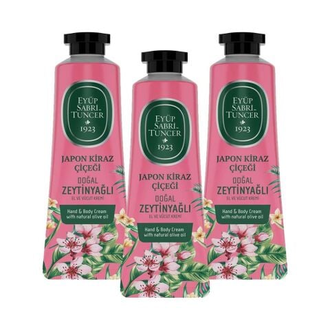 Eyüp Sabri Tuncer El ve Vücut Kremi Japon Kiraz Çiçeği 50 ml x 3