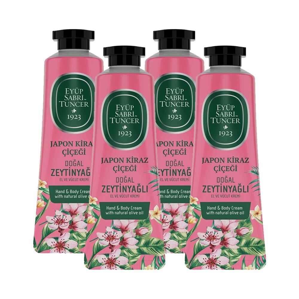 Eyüp Sabri Tuncer El ve Vücut Kremi Japon Kiraz Çiçeği 50 ml x 4