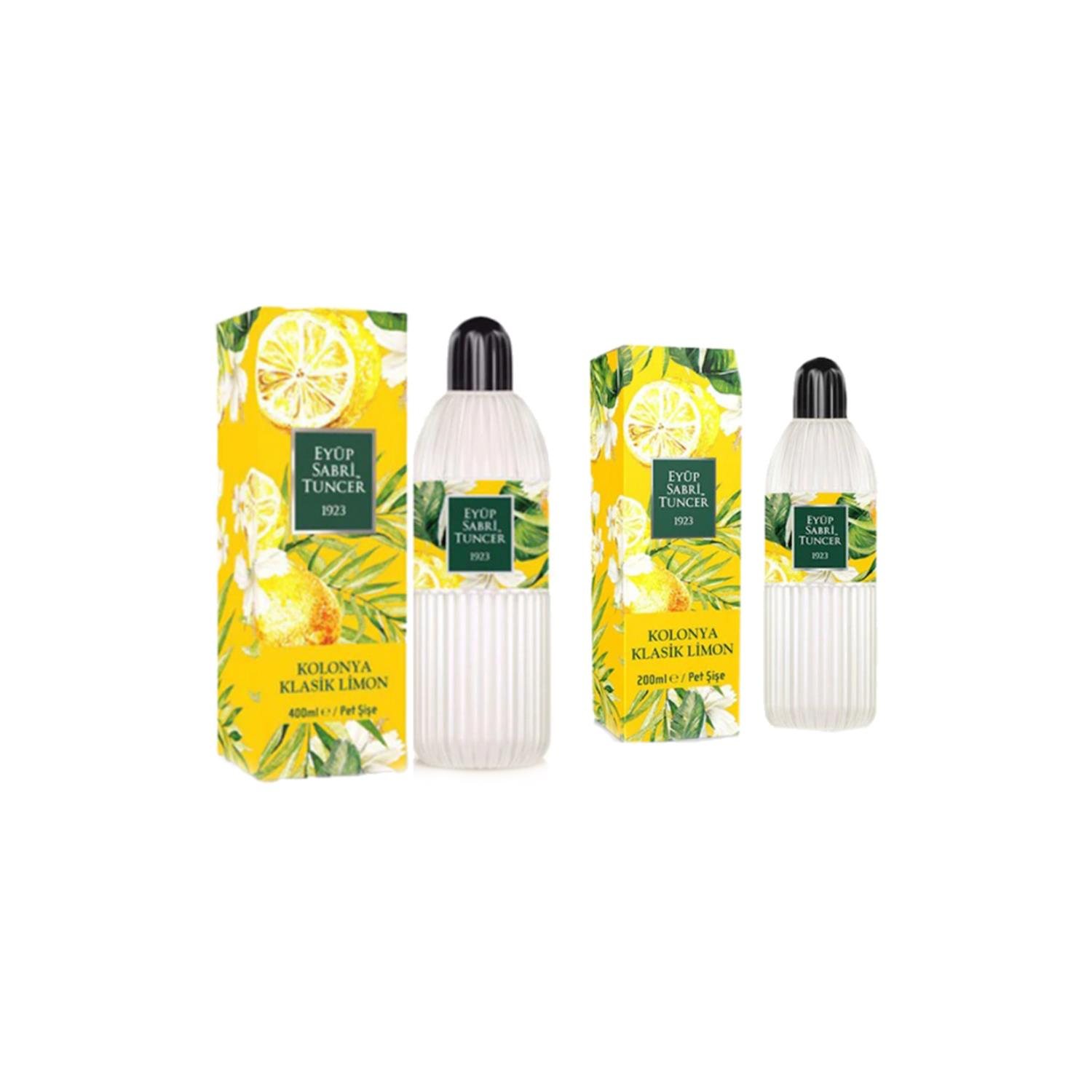 Eyüp Sabri Tuncer Klasik Limon Kolonyası 80 Derece 400 ml ve 150 ml