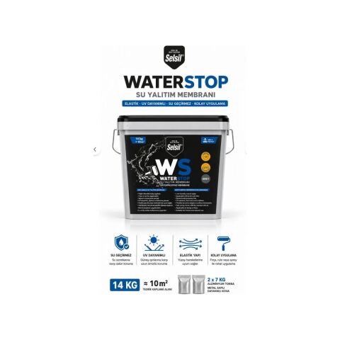 Water Stop Su Yalıtım Mebranı 14 kg