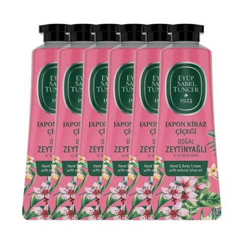 Eyüp Sabri Tuncer El ve Vücut Kremi Japon Kiraz Çiçeği 50 ml x 6