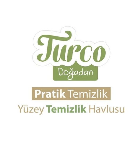 Turco Doğadan Yeşil Çam ve Yeşil Sabunlu Yüzey Temizlik Havlusu 100 Yaprak